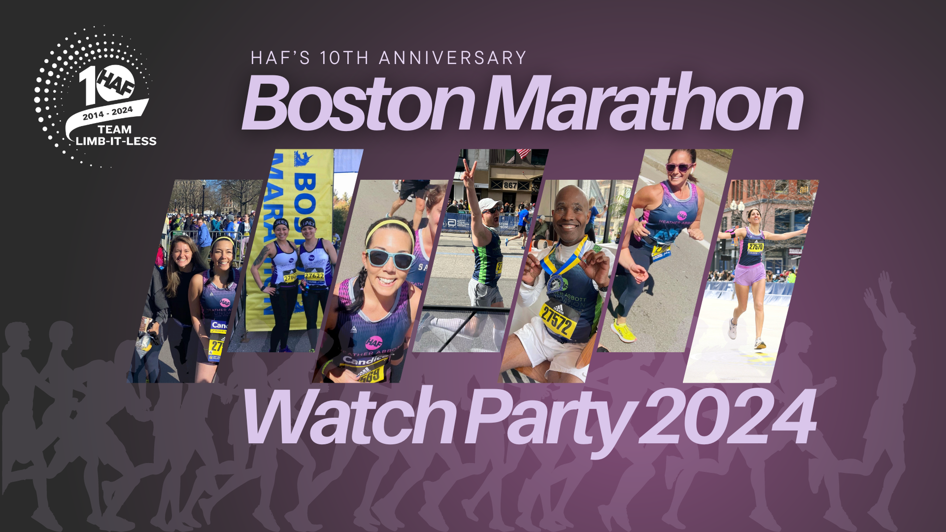 2024 Boston Marathon® Watch Party Heather Abbott Foundation