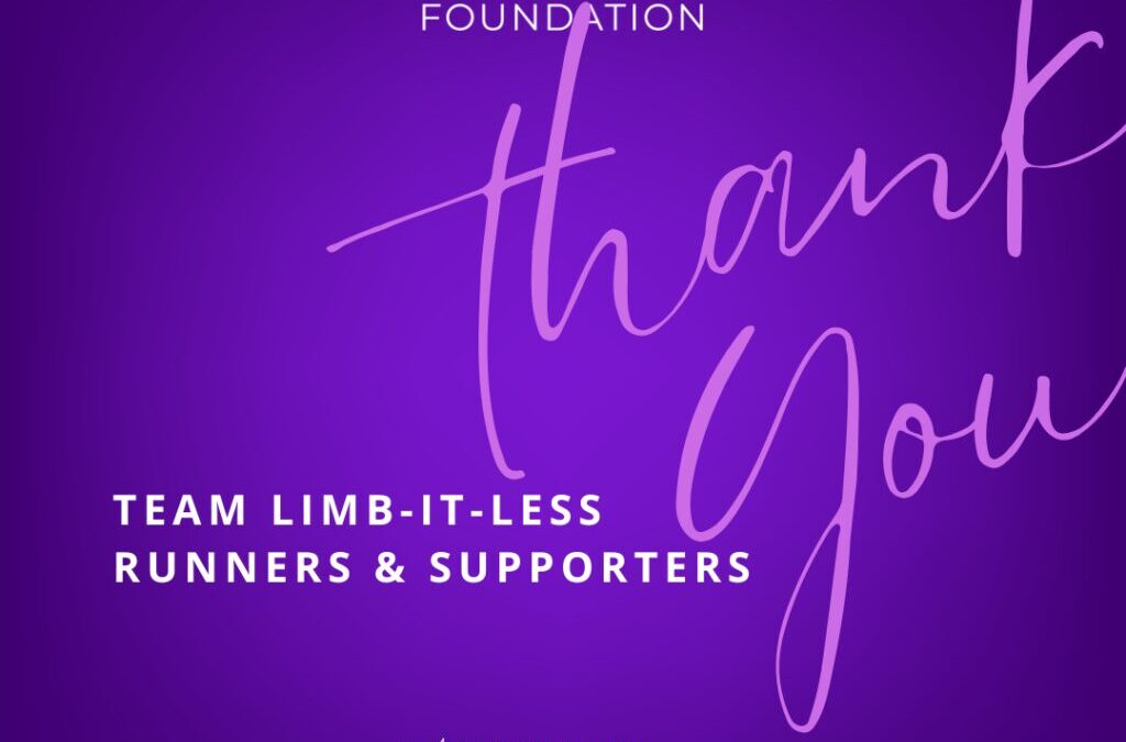 Thank You Team Limb-It-Less!